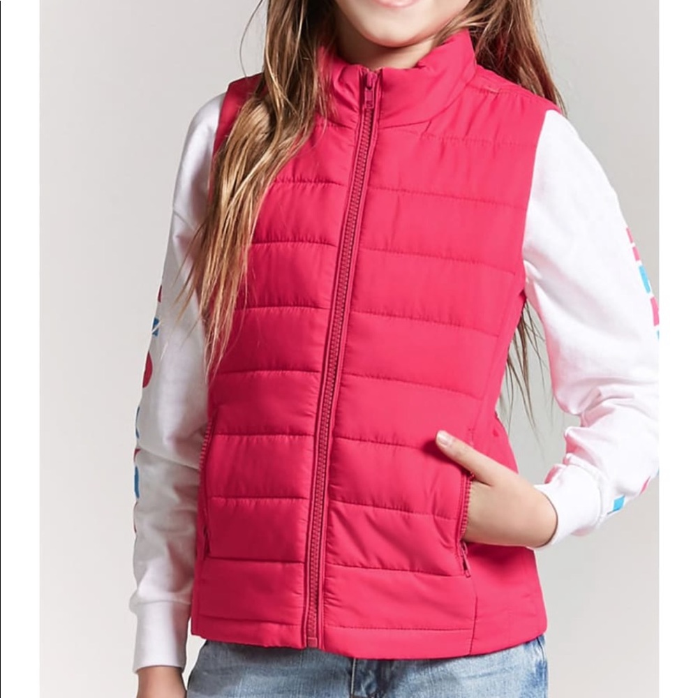 Forever 21 Girls Puffer Vest NWT